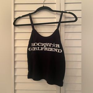 grunge y2k rockstar girlfriend tank top